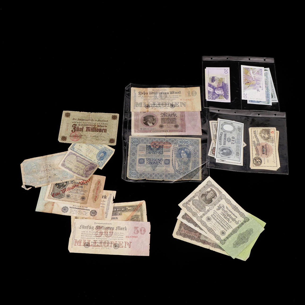 BILLETES, aproximadamente 32, 1900.