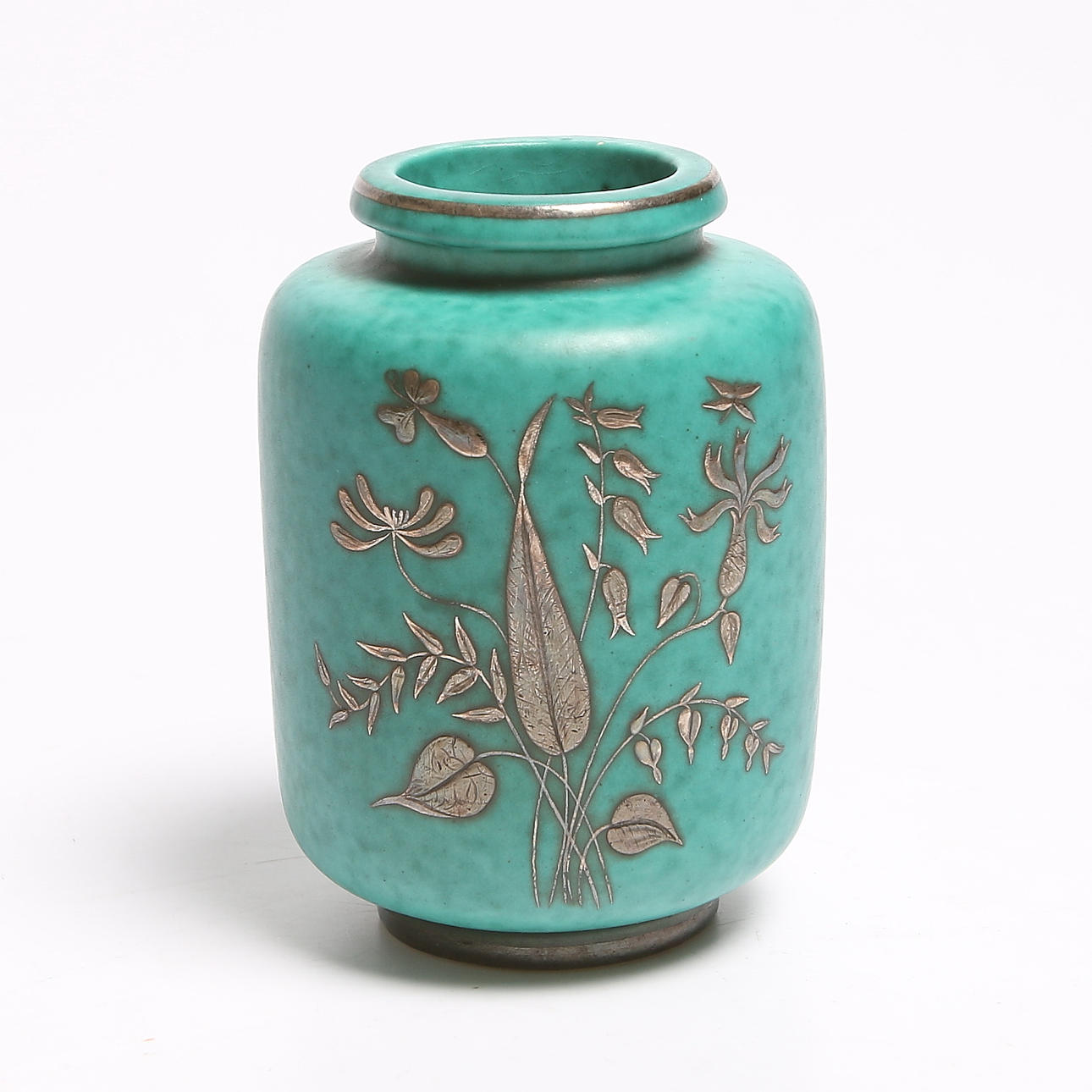 VAS, stengods, "Argenta", 1076, Wilhelm Kåge, Gustavsberg.