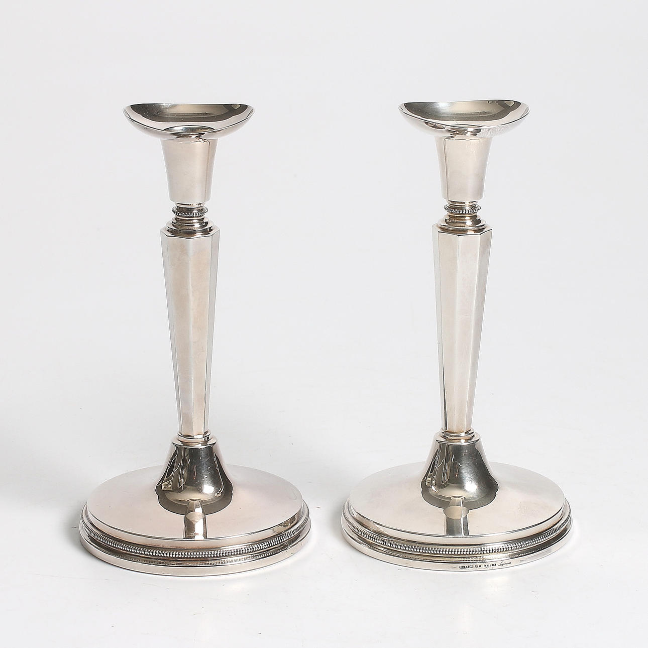 LJUSSTAKAR, 830 silver, Eric Löfman, MGAB, Uppsala. 1976.