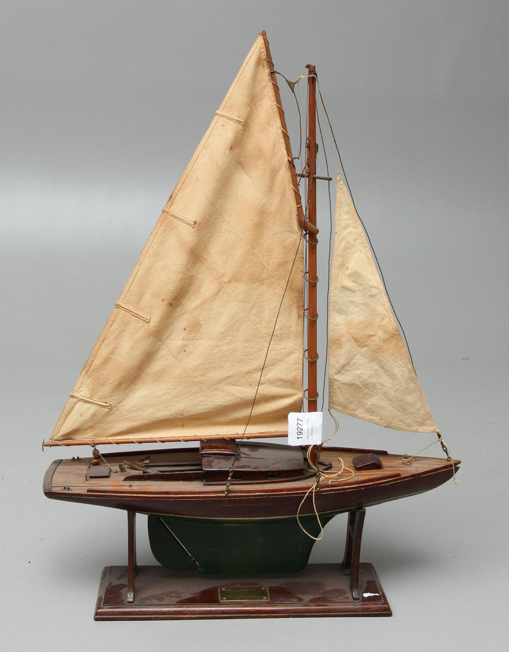 SKEPPSMODELL, "Falken", daterad 1917.