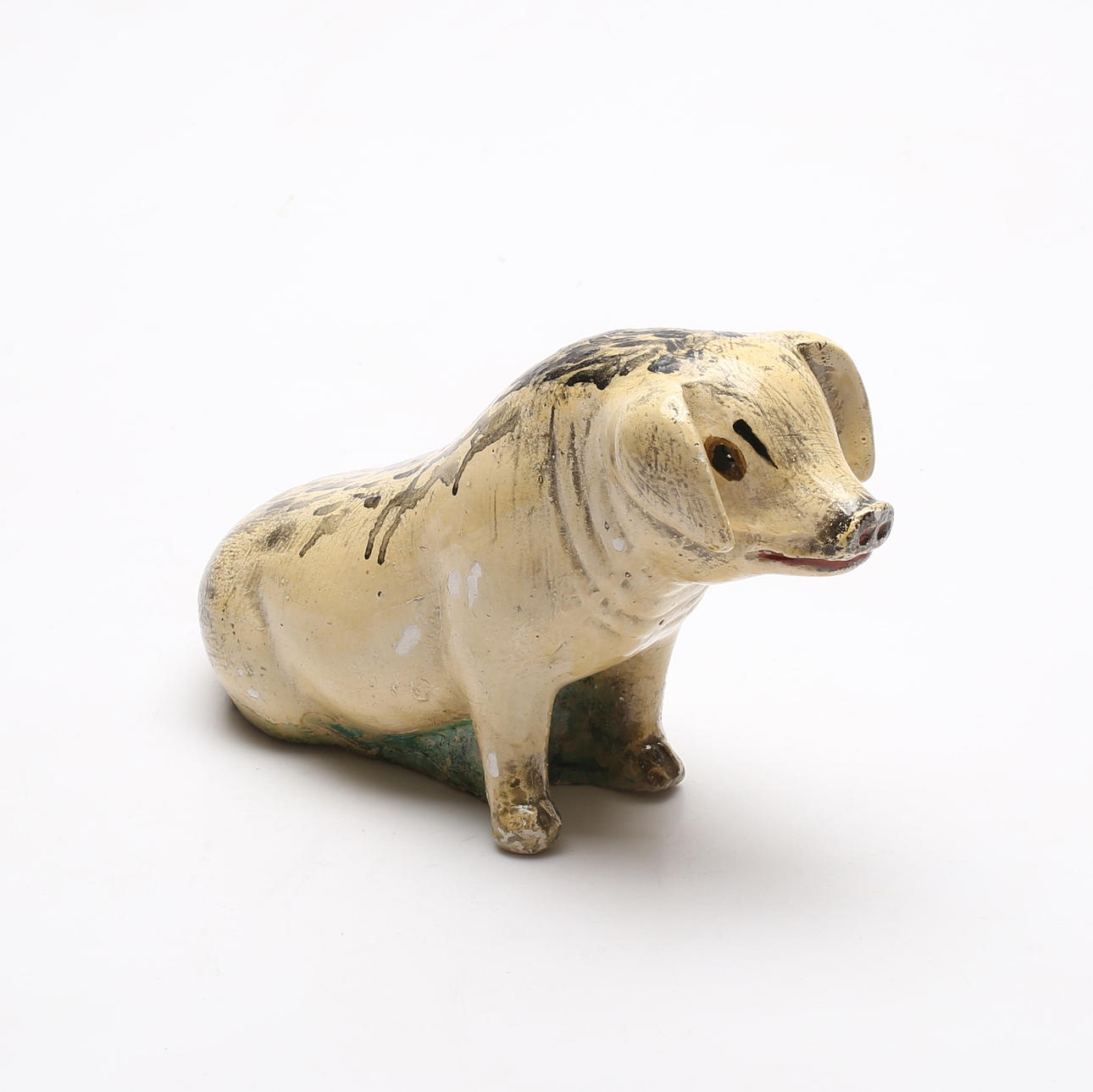 ESTATUILLA, cerdo, plastilina, siglo XX.