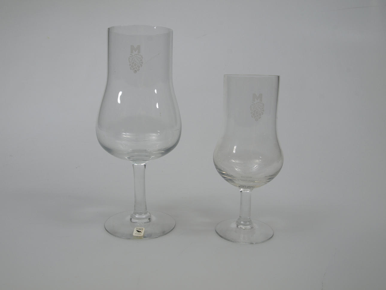 VINPROVARGLAS, 14 och 10 stycken, Älghults glasbruk.