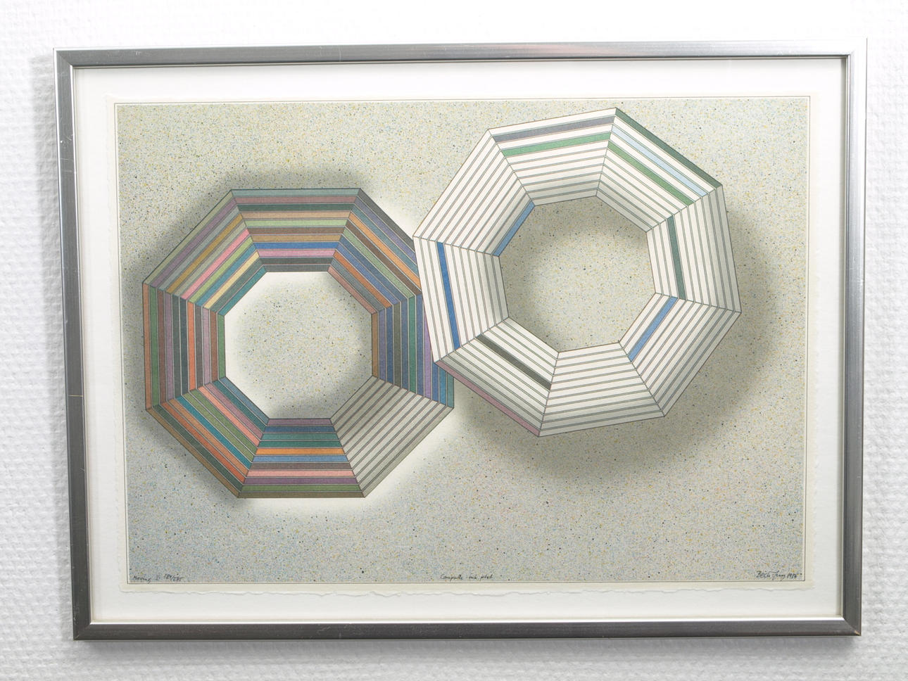 HOLGER BÄCKSTRÖM OCH BO LJUNGBERG. 2 grafiska blad, 32/275 och 189/275, signerade Beck o Jung, 1985.