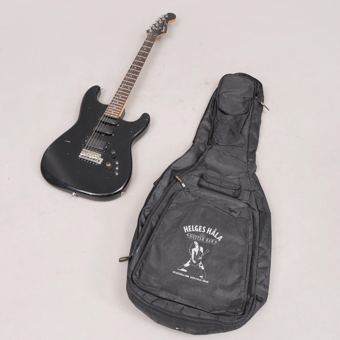 ELGITARR, Fender Stratocaster Squier.