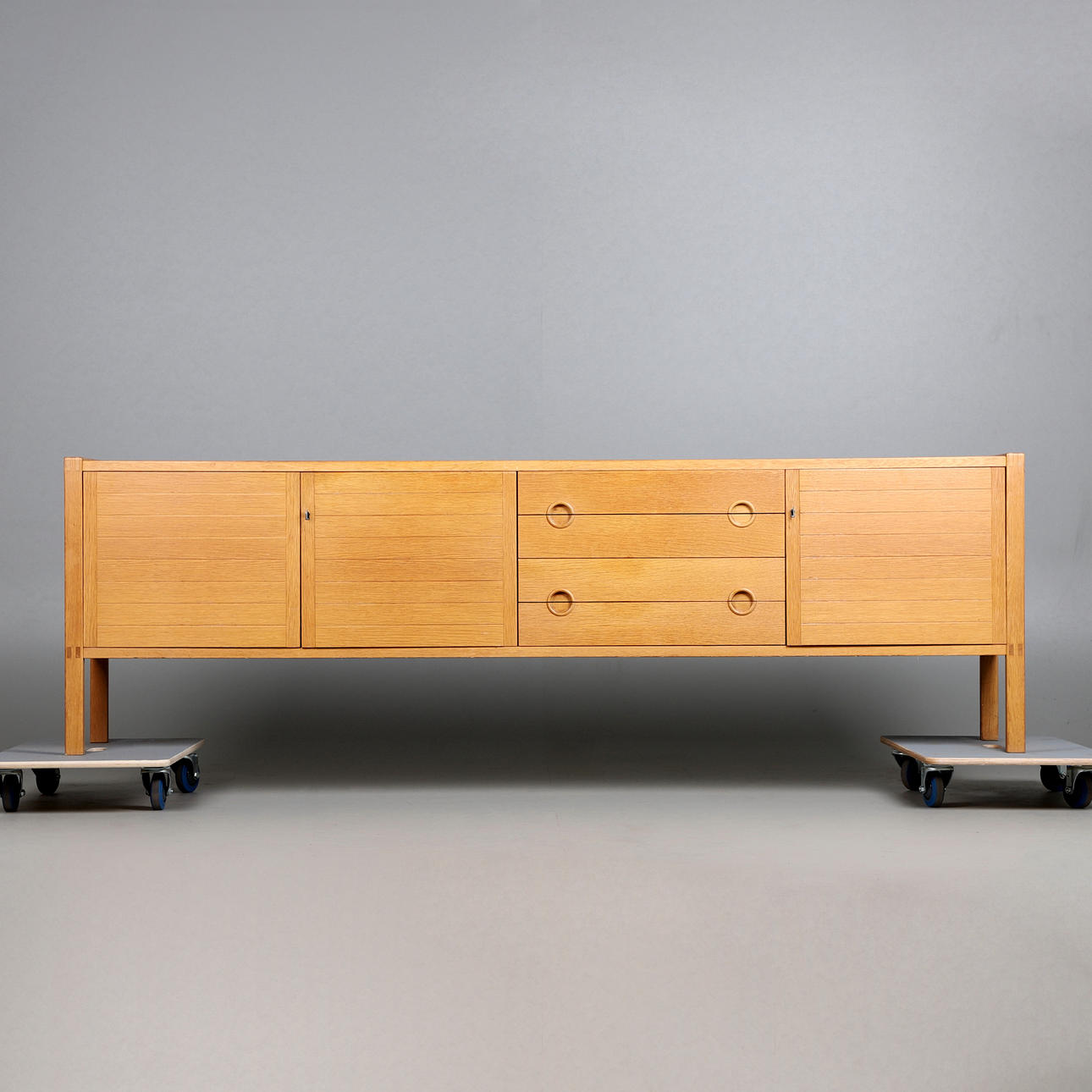 Musterring International, sideboard, oak, Denmark, 1960s, Germany.