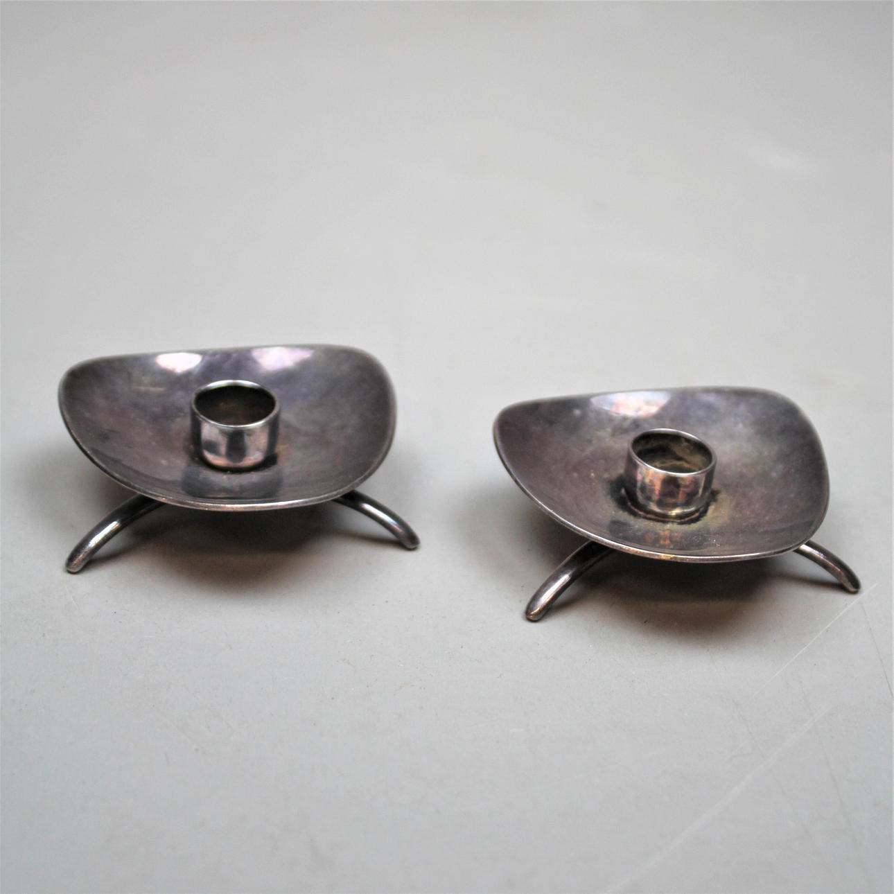 CANDLES, 1 pair, "Atla", Cohr, Denmark.