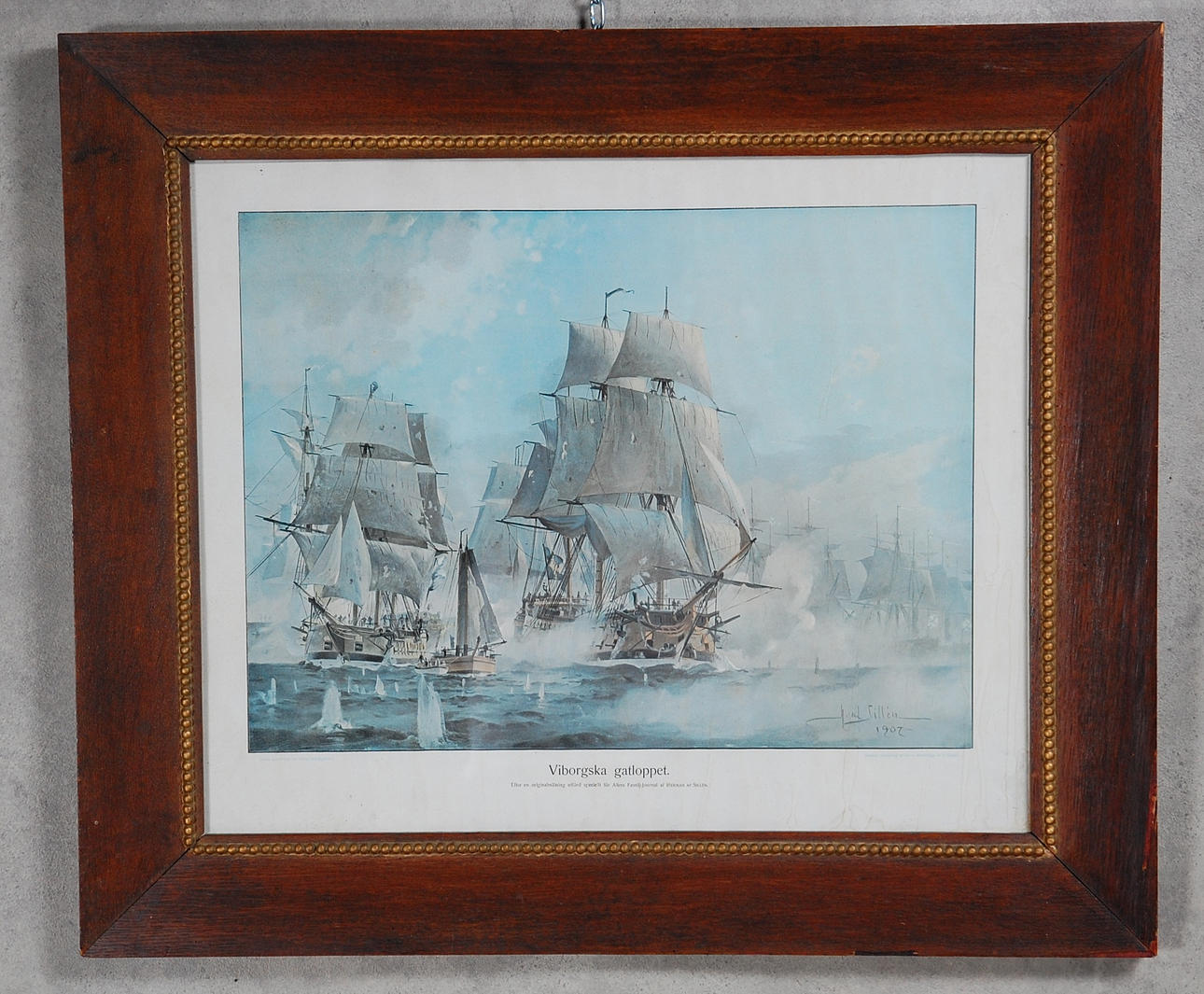 HERMAN AF SILLEN. EFTER. tryck, 1900-tal.