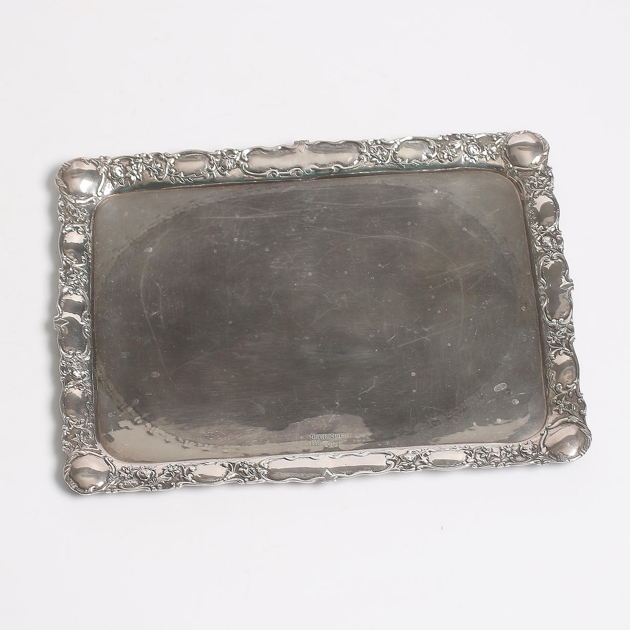 Mursten, sølv, GEWE, 1978. Vægt 723 gram.