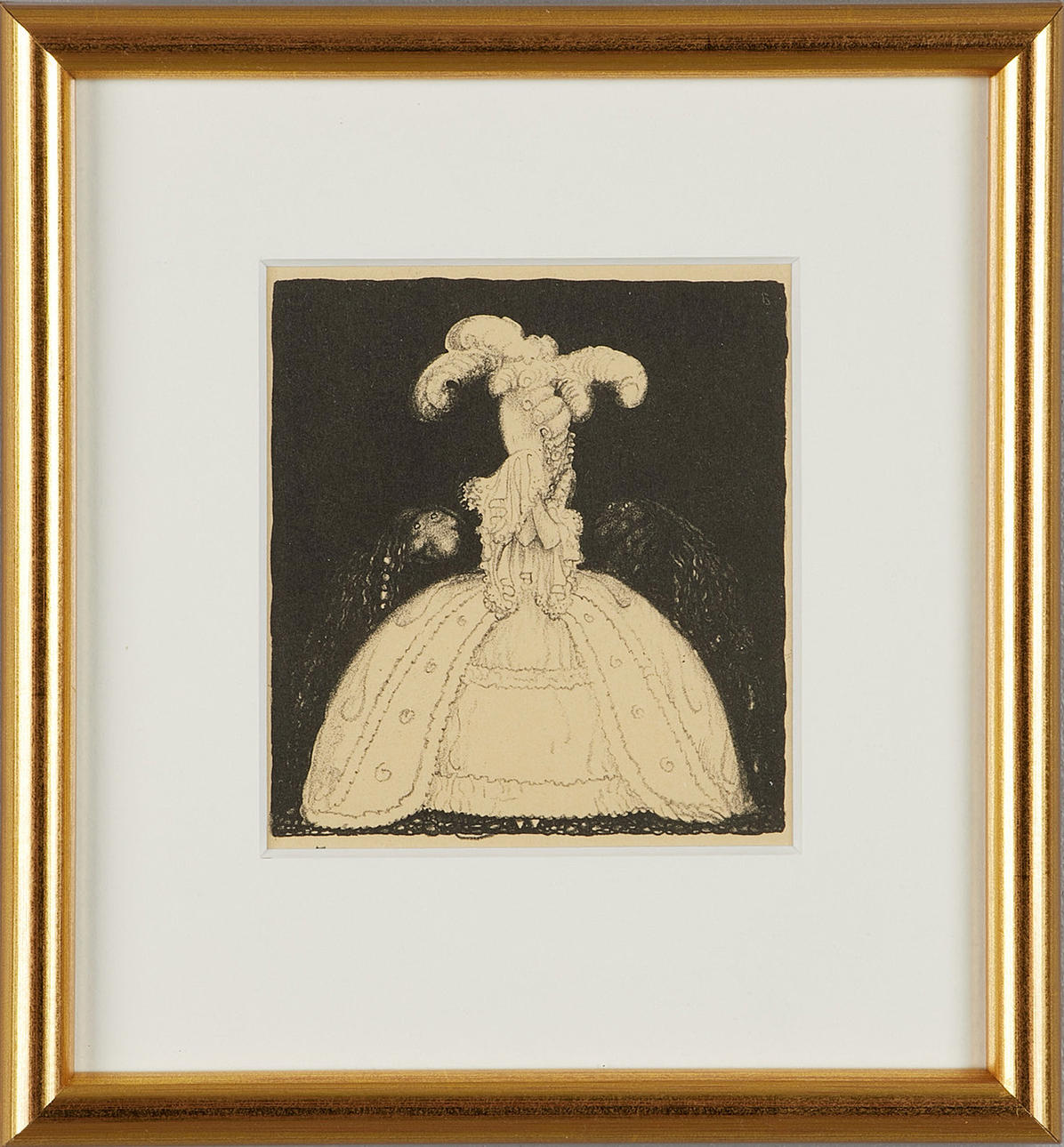 JOHN BAUER. "Dos pretendientes", nº 5 de la suite "Troll", 1915.