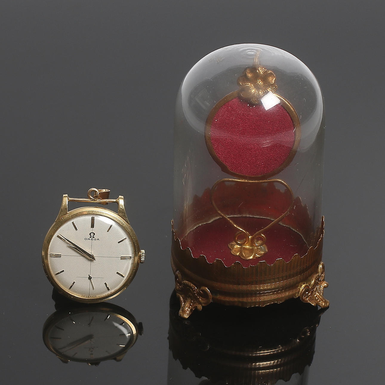 ARMBANDSUR, 18 K guld, Omega, 1960-tal i KLOCKGÖMMA.