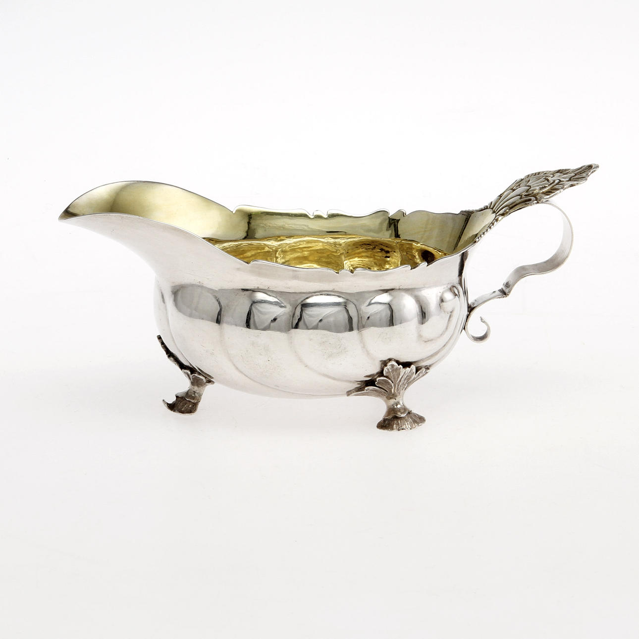 GRÄDDSNÄCKA, silver, rokoko. Mästare Lars Boye, Stockholm 1764.