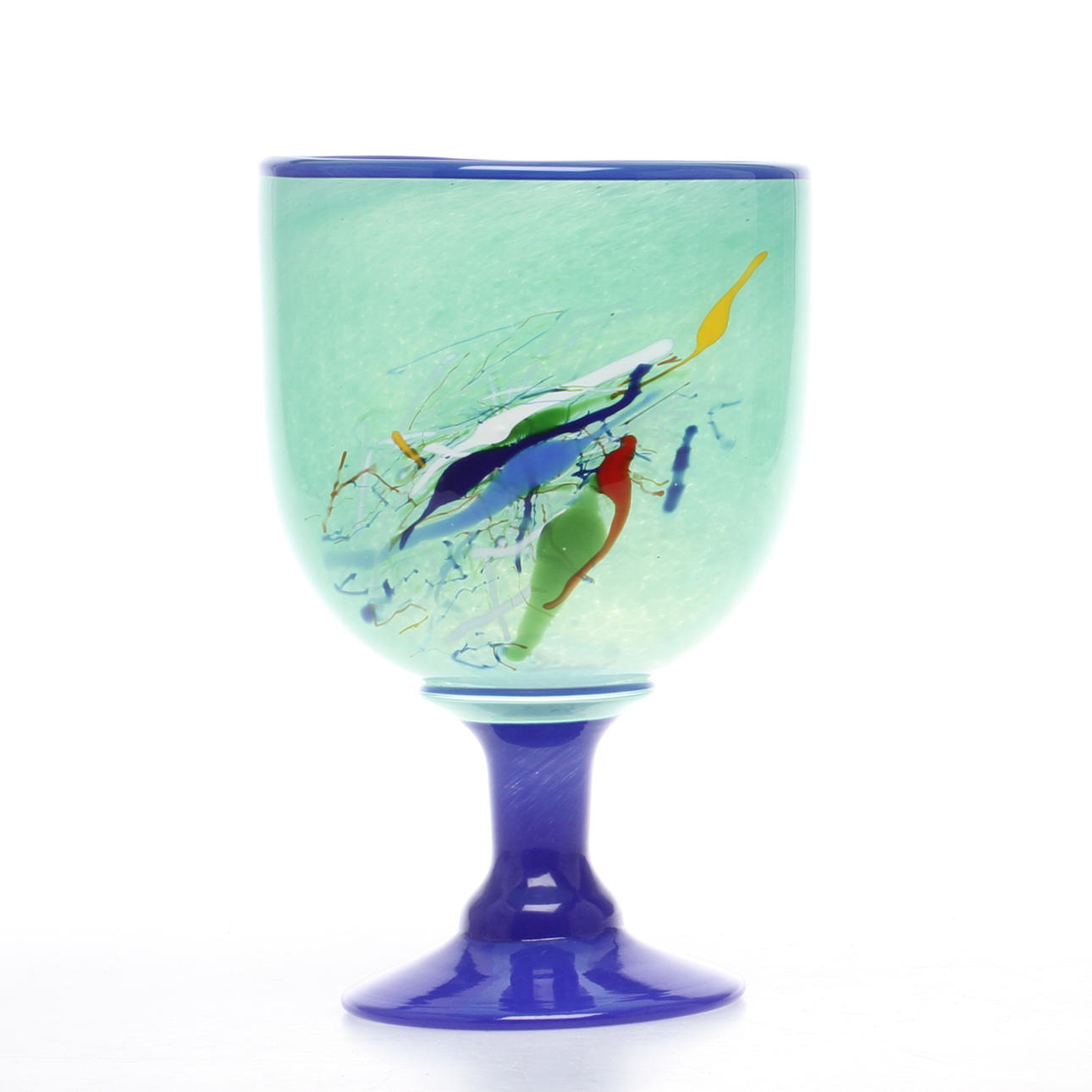 POKALGLAS, Gunne Brandstedt, Pukeberg, signerad.