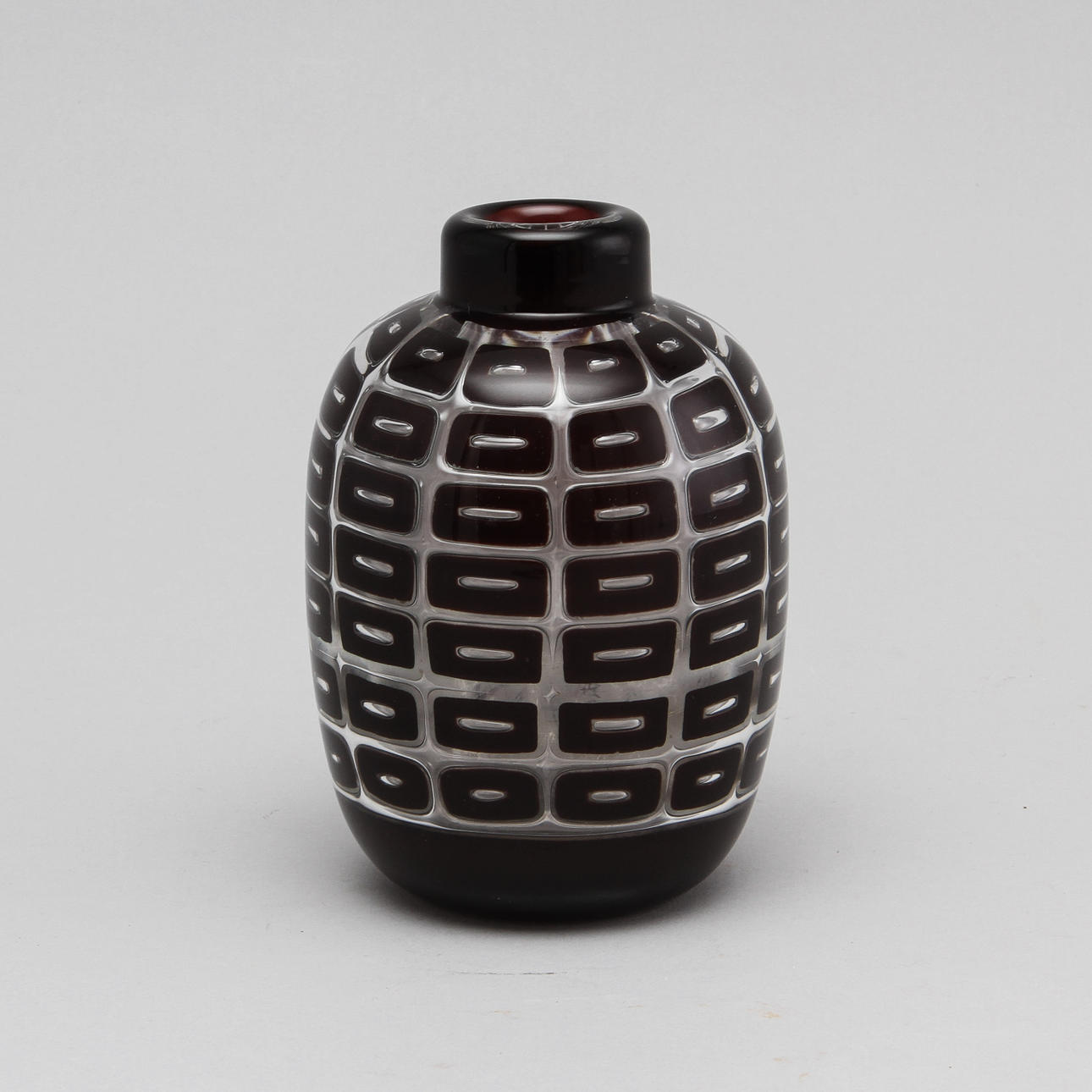 EDVIN ÖHRSTRÖM. Vas "Ariel", Orrefors 1954. Signerad Ariel Nr 2054.