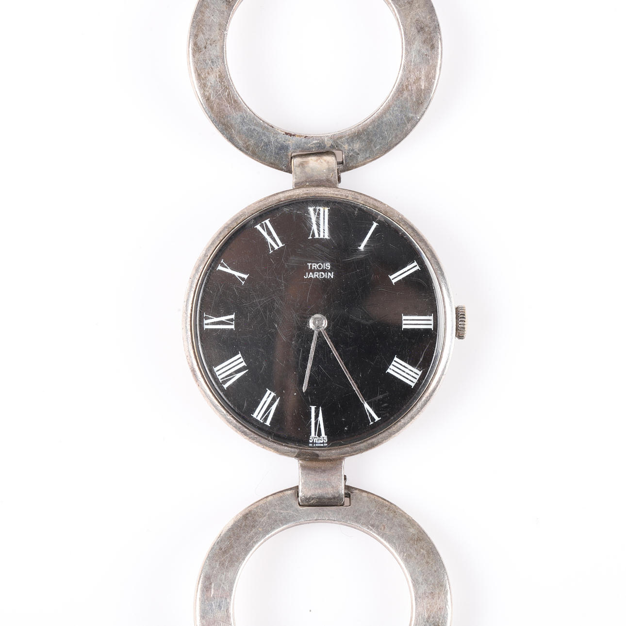 ARMBANDUHR, Trois Jardin, Sterlingsilber.