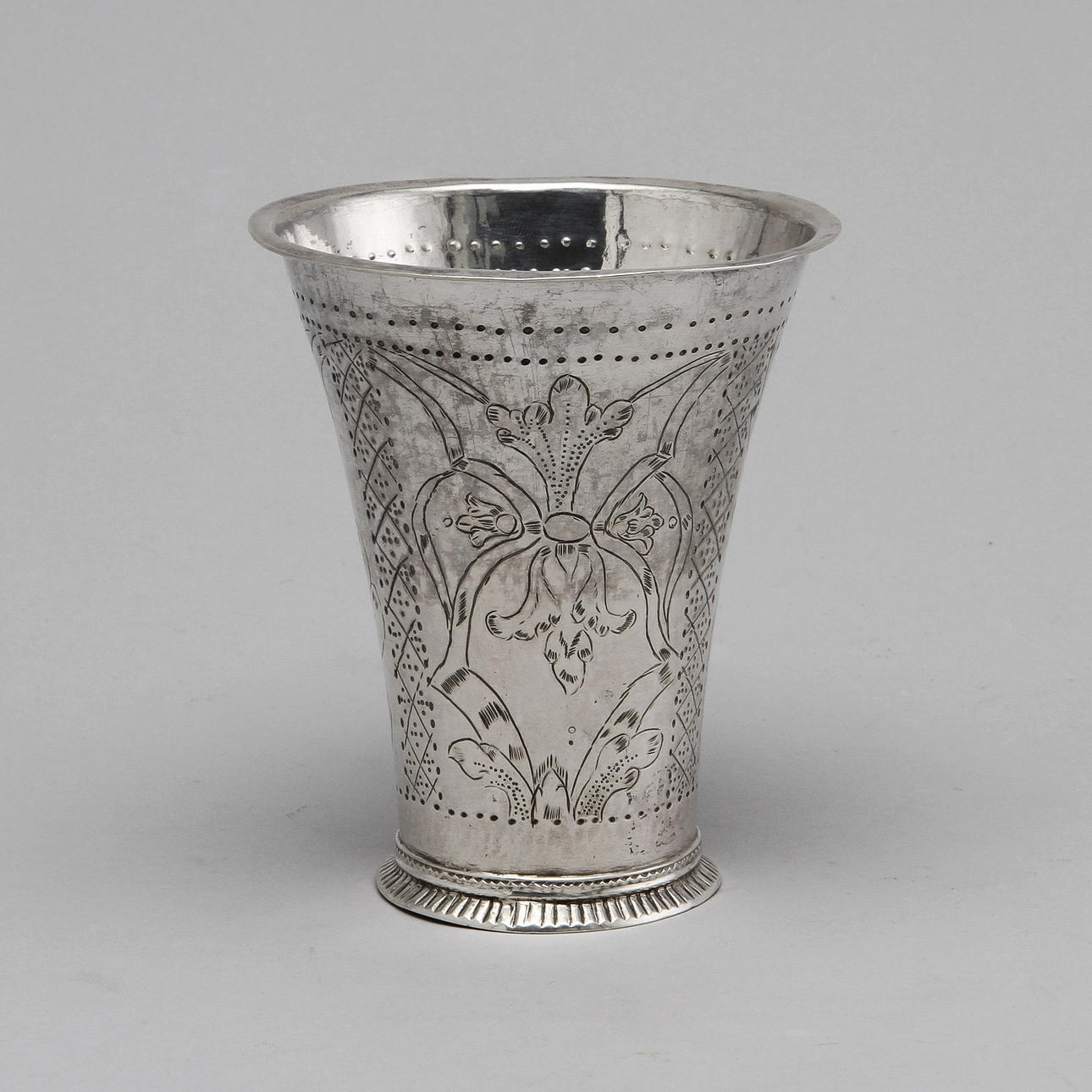 BÄGARE, Silver, Johan Pettersson Berg, Norrköping 1770.