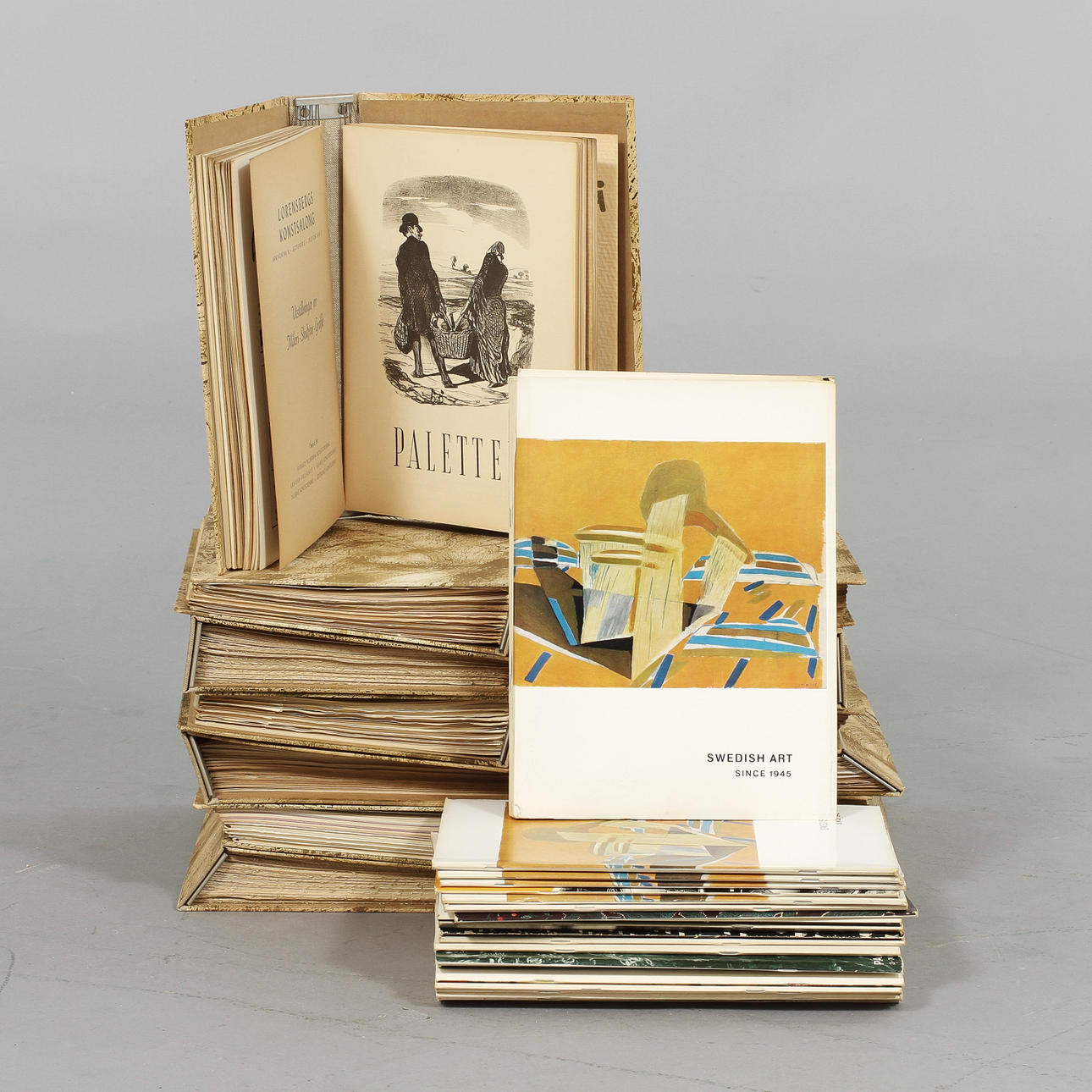 TIDSKRIFTSSAMLING PALETTEN, årgångar 1940-tal-70-tal.