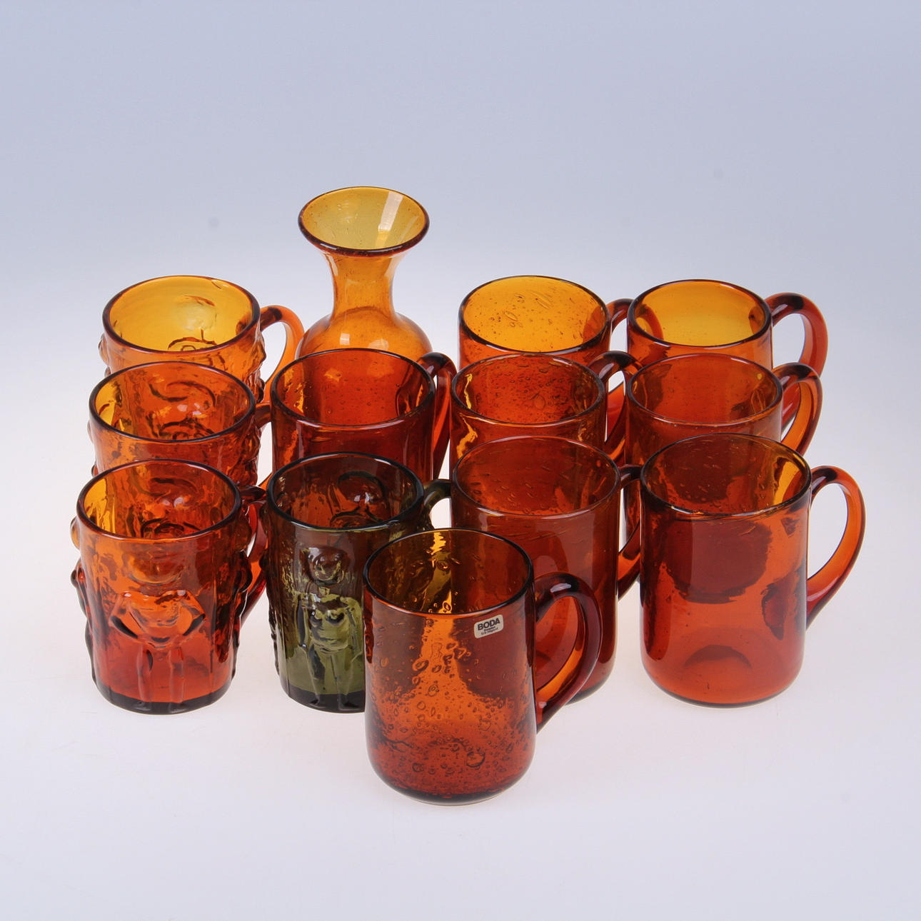 GLAS, samt VAS, 13 delar, Erik Höglund, Boda.