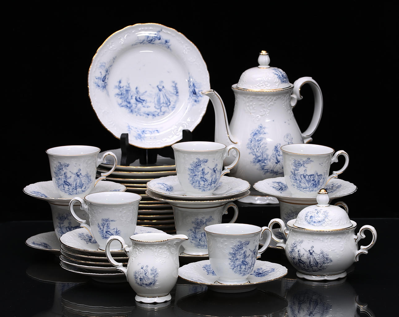 COFFEE SET, Bavaria, "Bellman", 30 pieces.