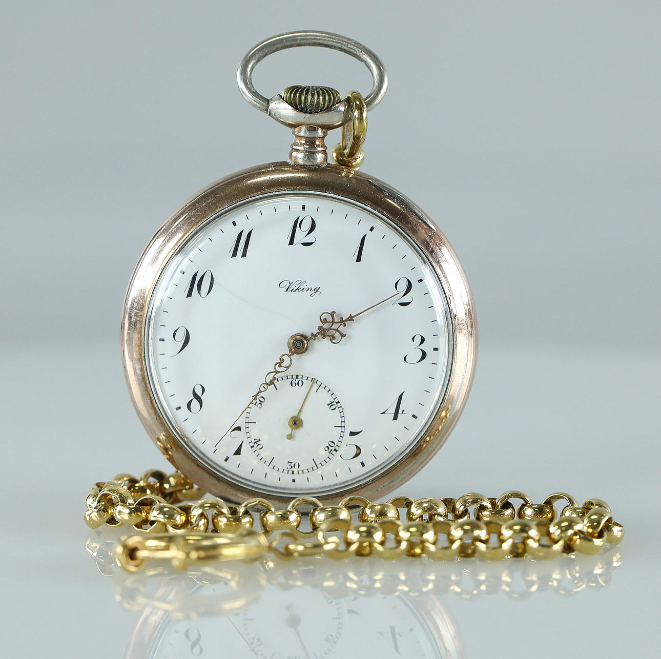 TASKUKELLO, hopea, Viking, 50 mm.