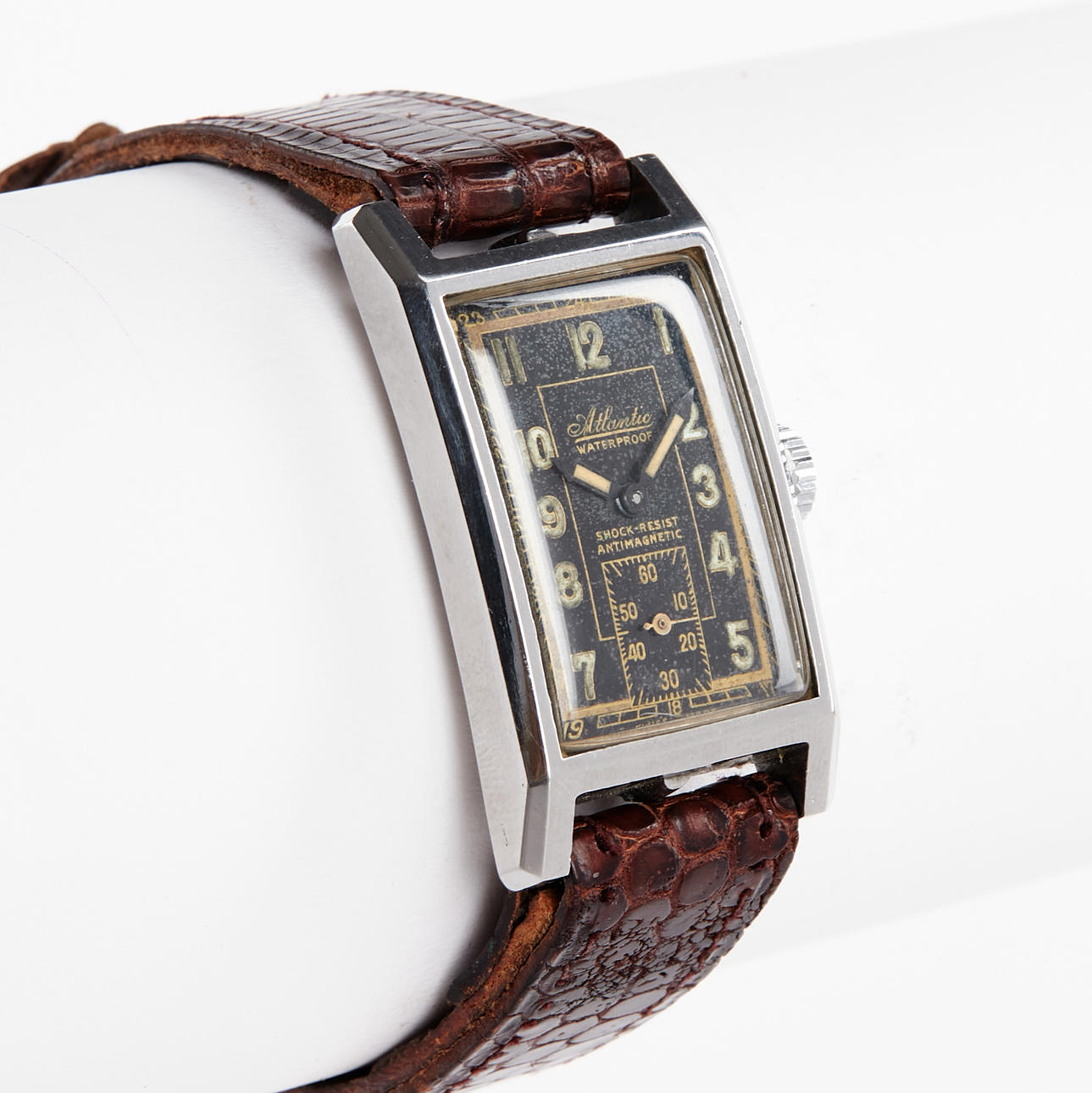 WATCH, Atlantic, manual, steel.