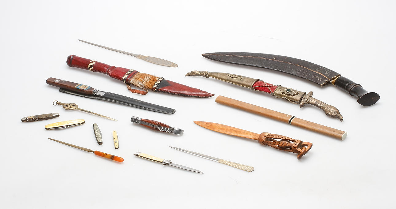 KNIVAR, 16 st, 1900-tal.