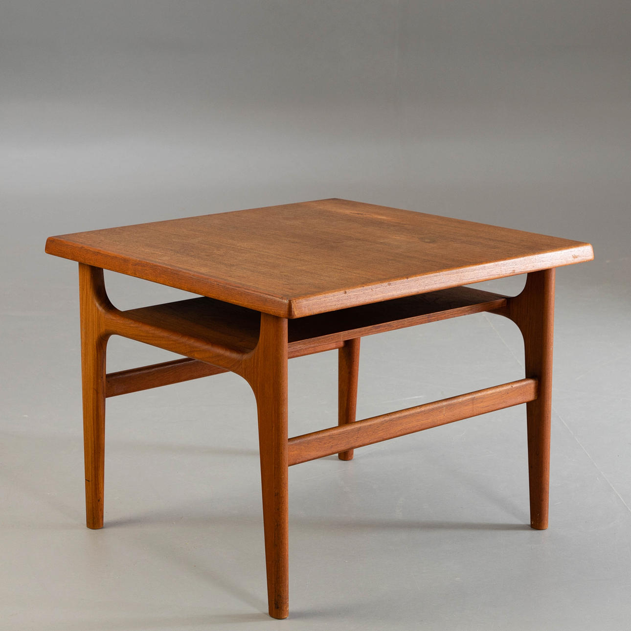 Niels Bach, coffee table, teak.