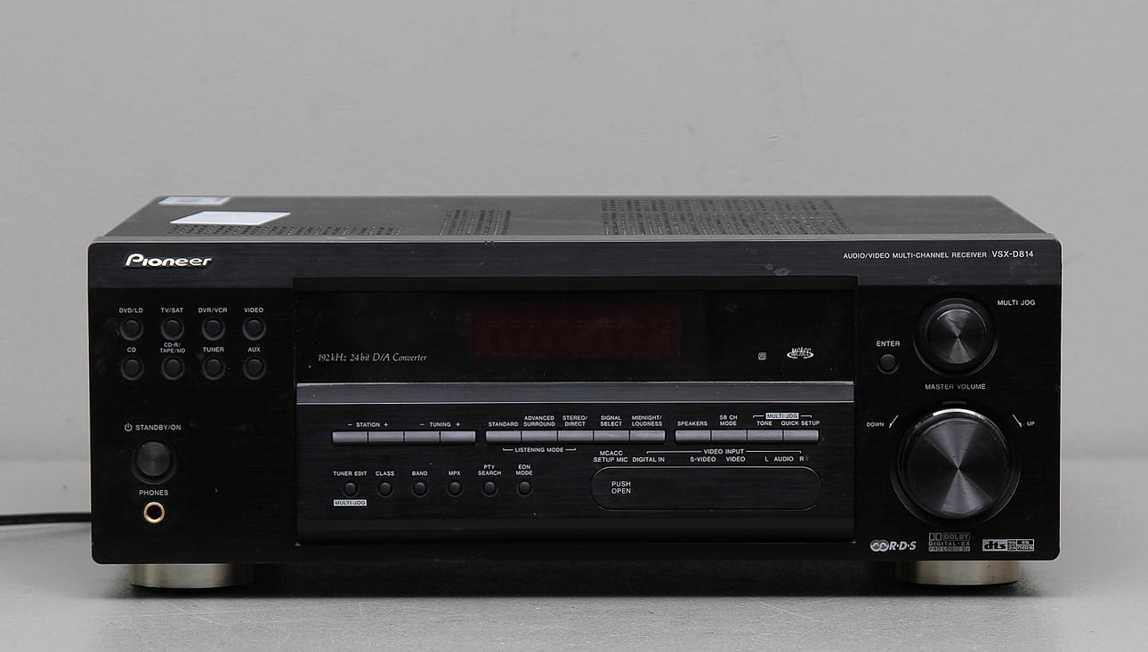 RECEIVER. VSX-D814, Pioneer.
