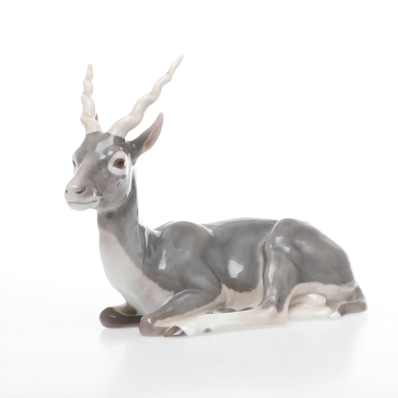 FIGURIN, porslin, Hjortdjur, Bing & Gröndahl.