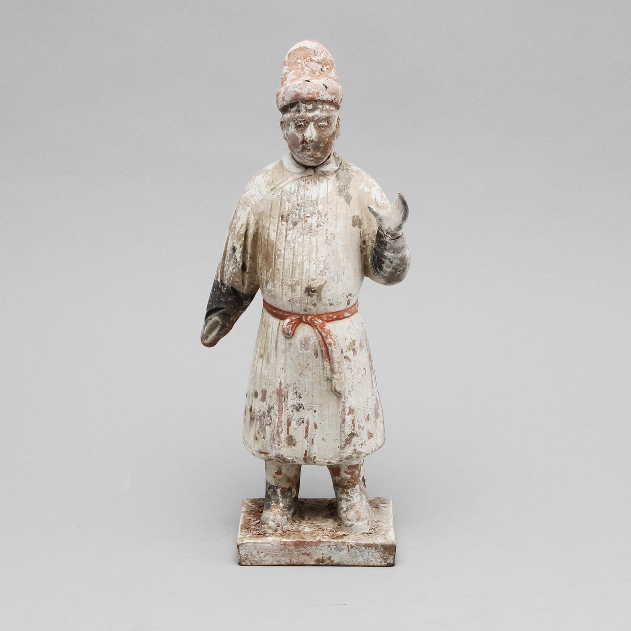FIGUR, lergods, Kina, Ming(1368-1644).