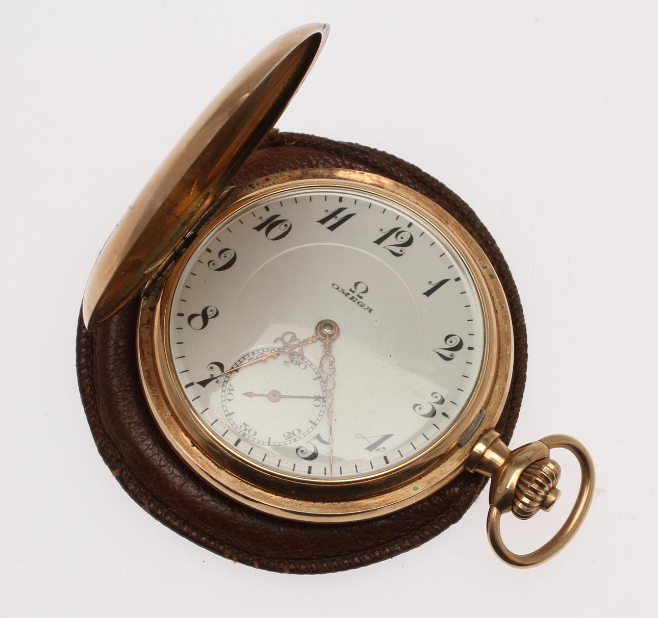 FICKUR, 14 k guld, Omega.