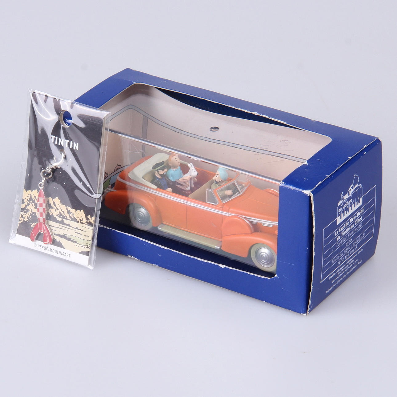 LEKSAKSBIL, "Taxin i Tibet", Originalask, Hergé - Moulinsart, 2003.