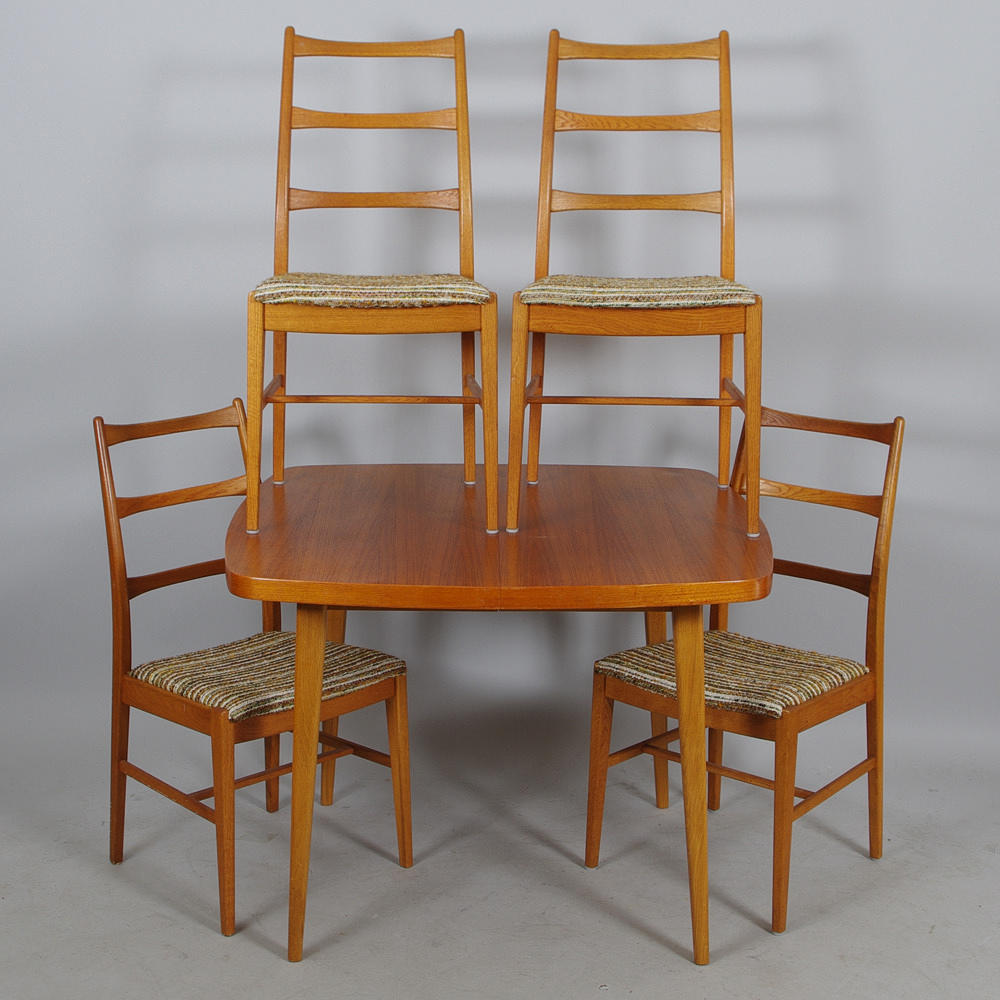 MATSALSGRUPP, teak/ek, 1900-talets mitt.