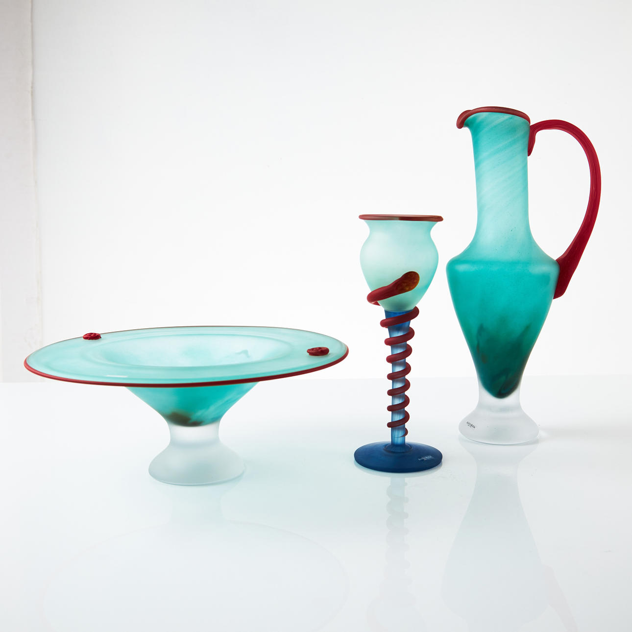 MONICA BACKSTRÖM. 2 vases and 1 bowl, 