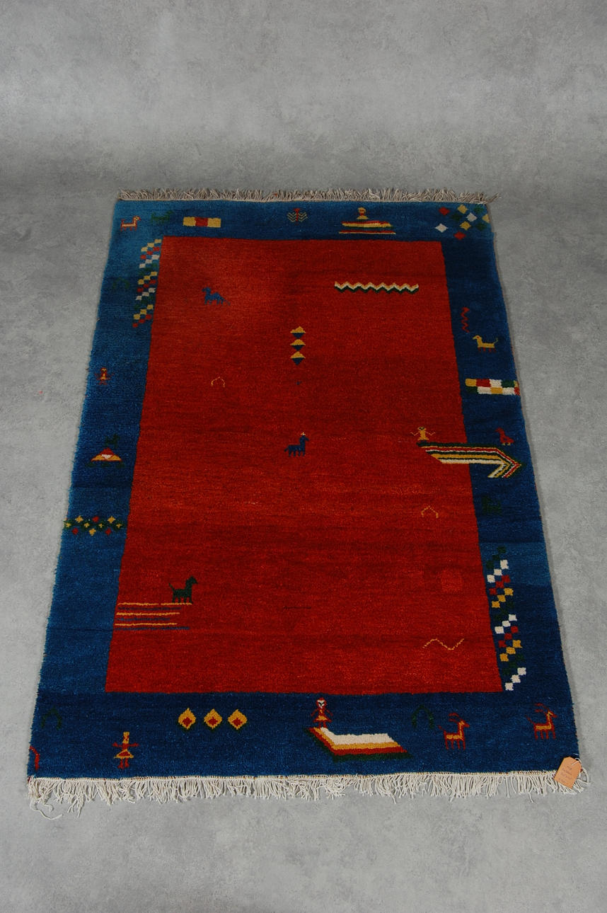 MATTA, Gabbeh, 205 x 145 cm, och 1 st dörrmatta.