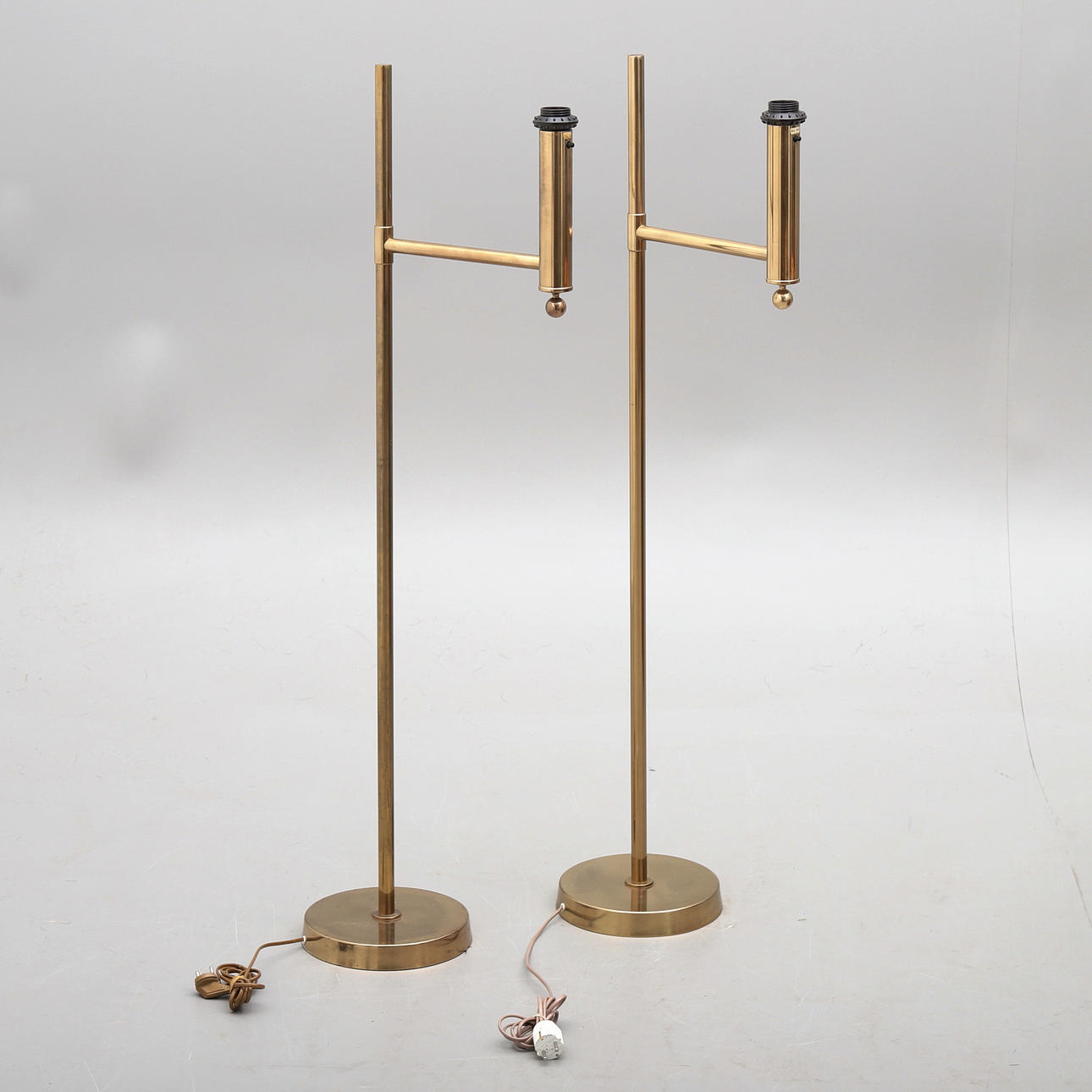 GULVLAGER, et par, Bergboms.