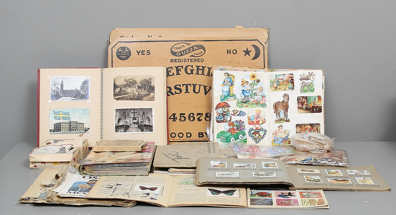 BOKMÄRKEN, VYKORT mm.