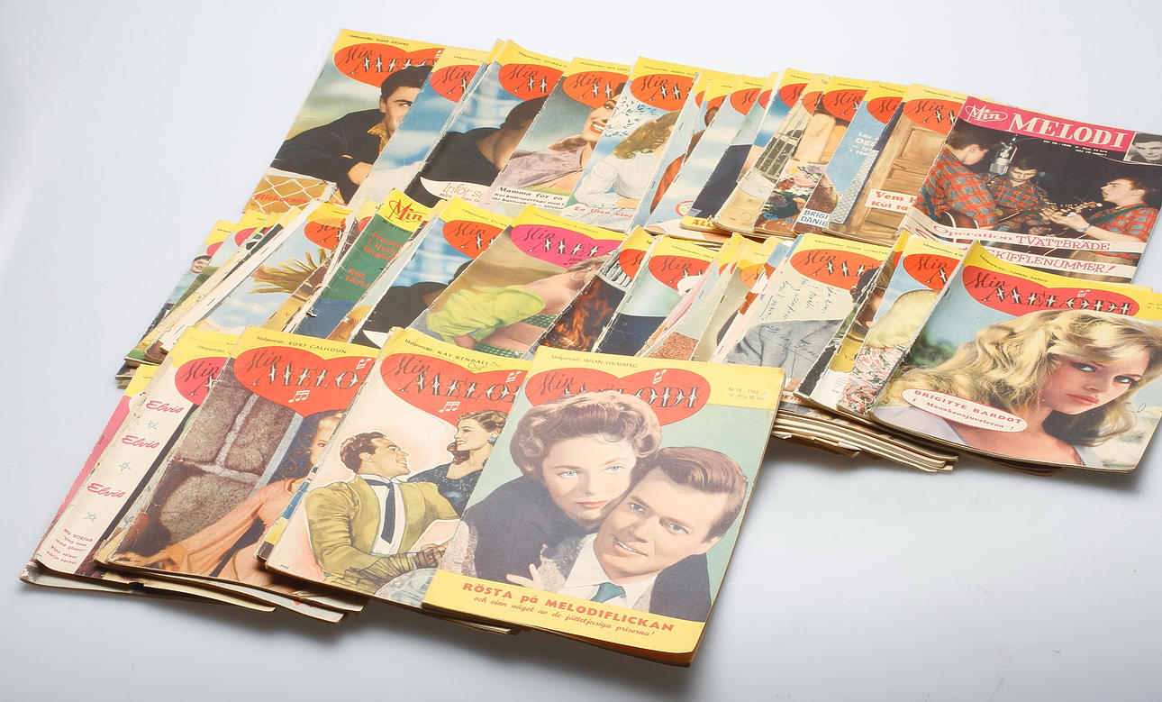 Tidningar, 60 st, Min Melodi.