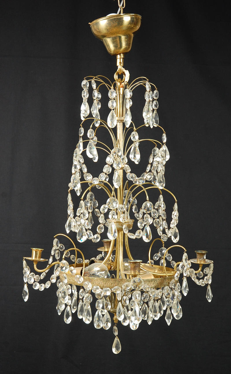 LJUSKRONA," Hagamodell " gustaviansk stil, 1900-tal.