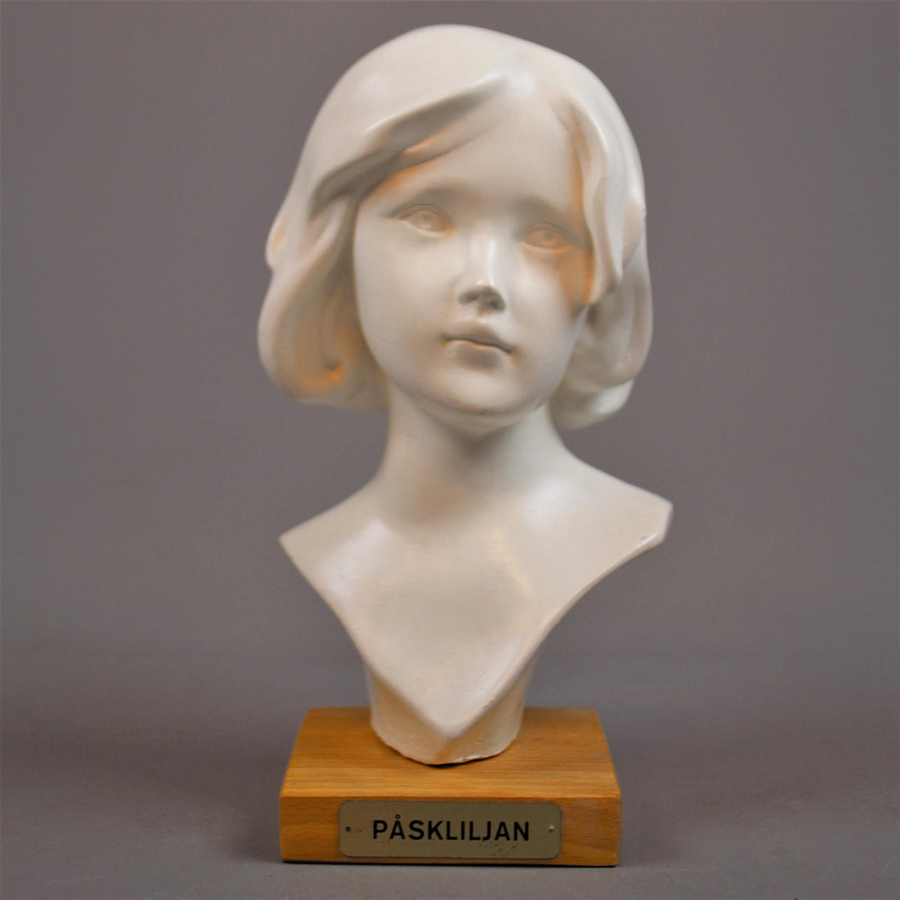 ESCULTURA, yeso. "narciso".