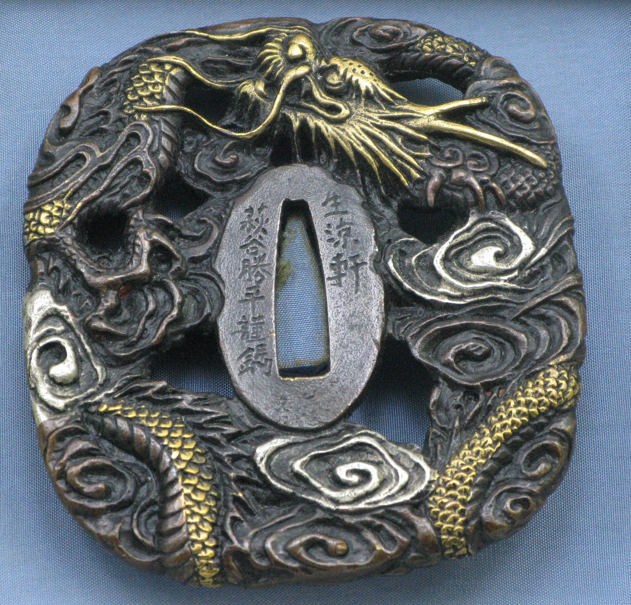 TSUBA, Japan, 1900-tal, möjligen tidigt Meiji.