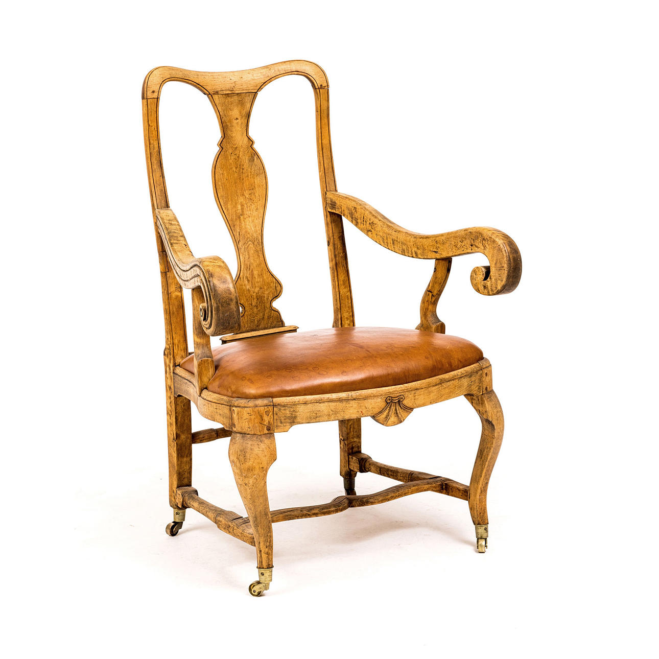 KARMSTOL, senbarock, 1700-tal.