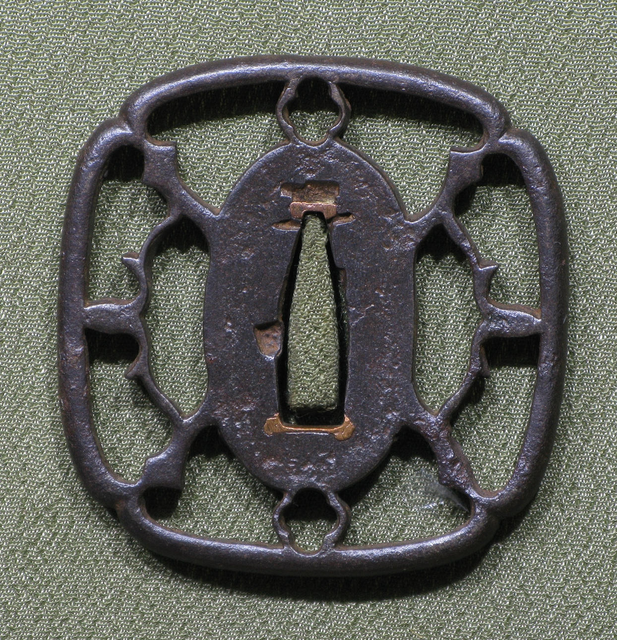 TSUBA, JAPAN, KO-SHOAMI 正阿弥 KARIGANE 雁金.