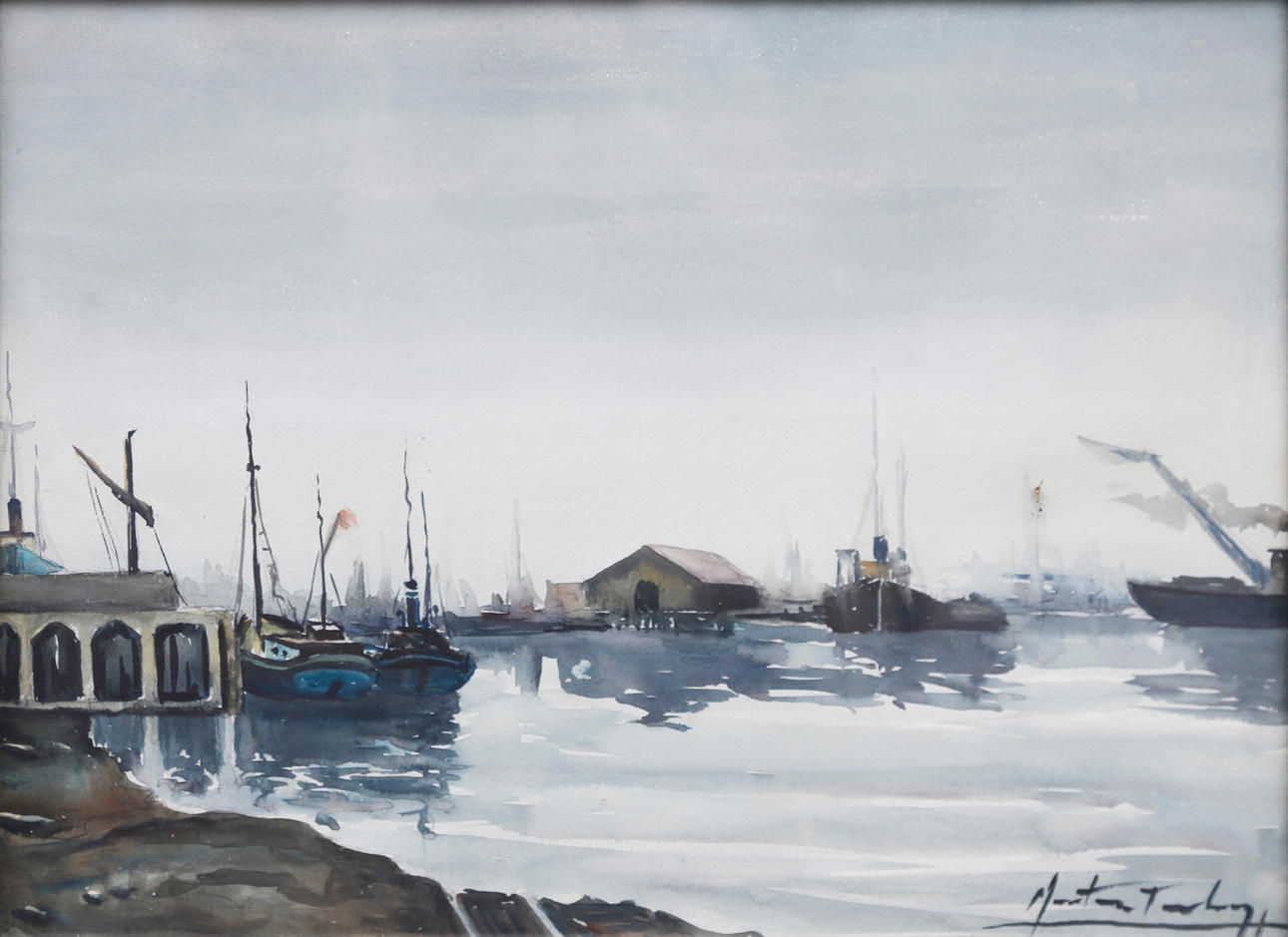 ARTURO MARTÍNEZ TAUBMAN. Puerto.