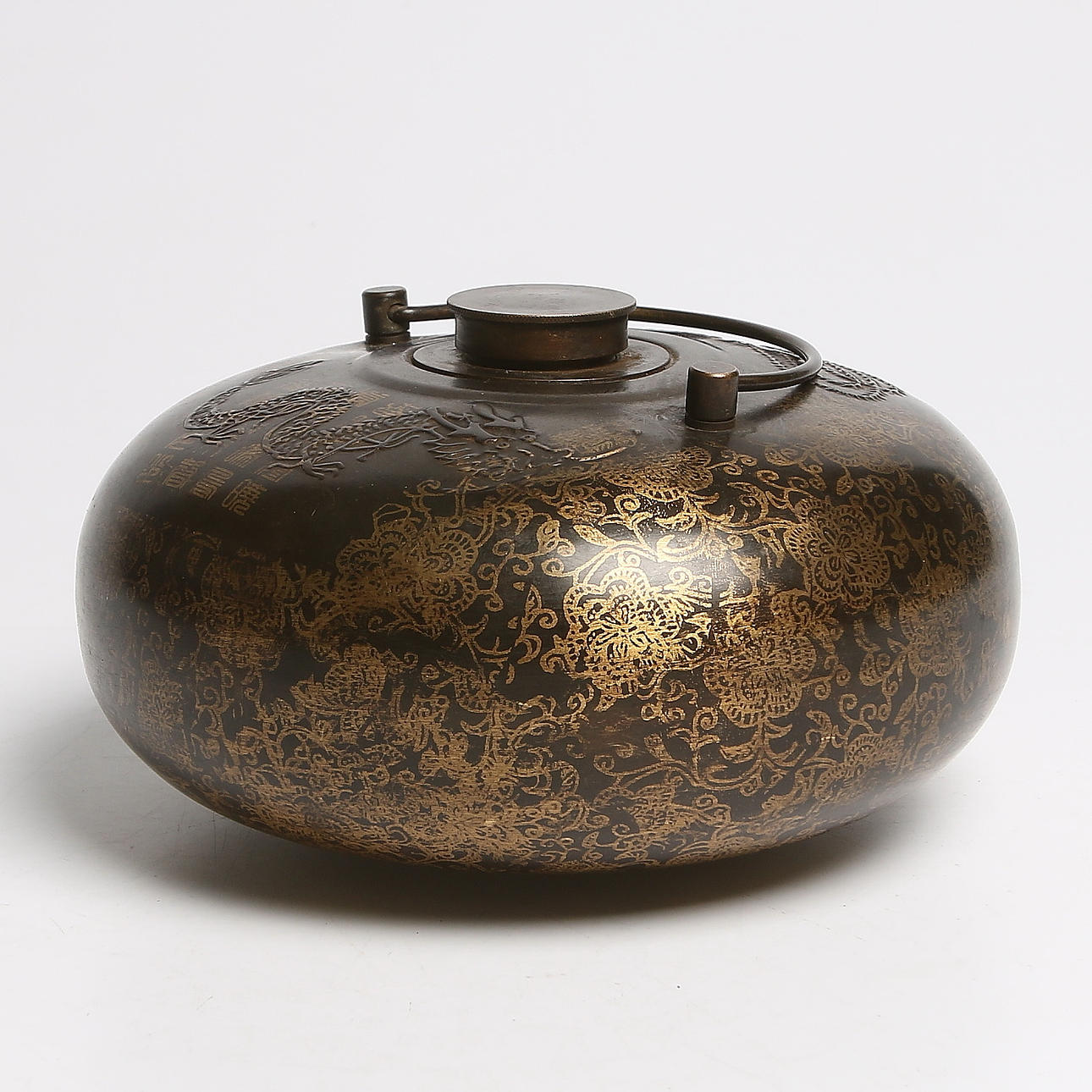 VATTENBEHÅLLARE, zink, Kina 1900-tal.