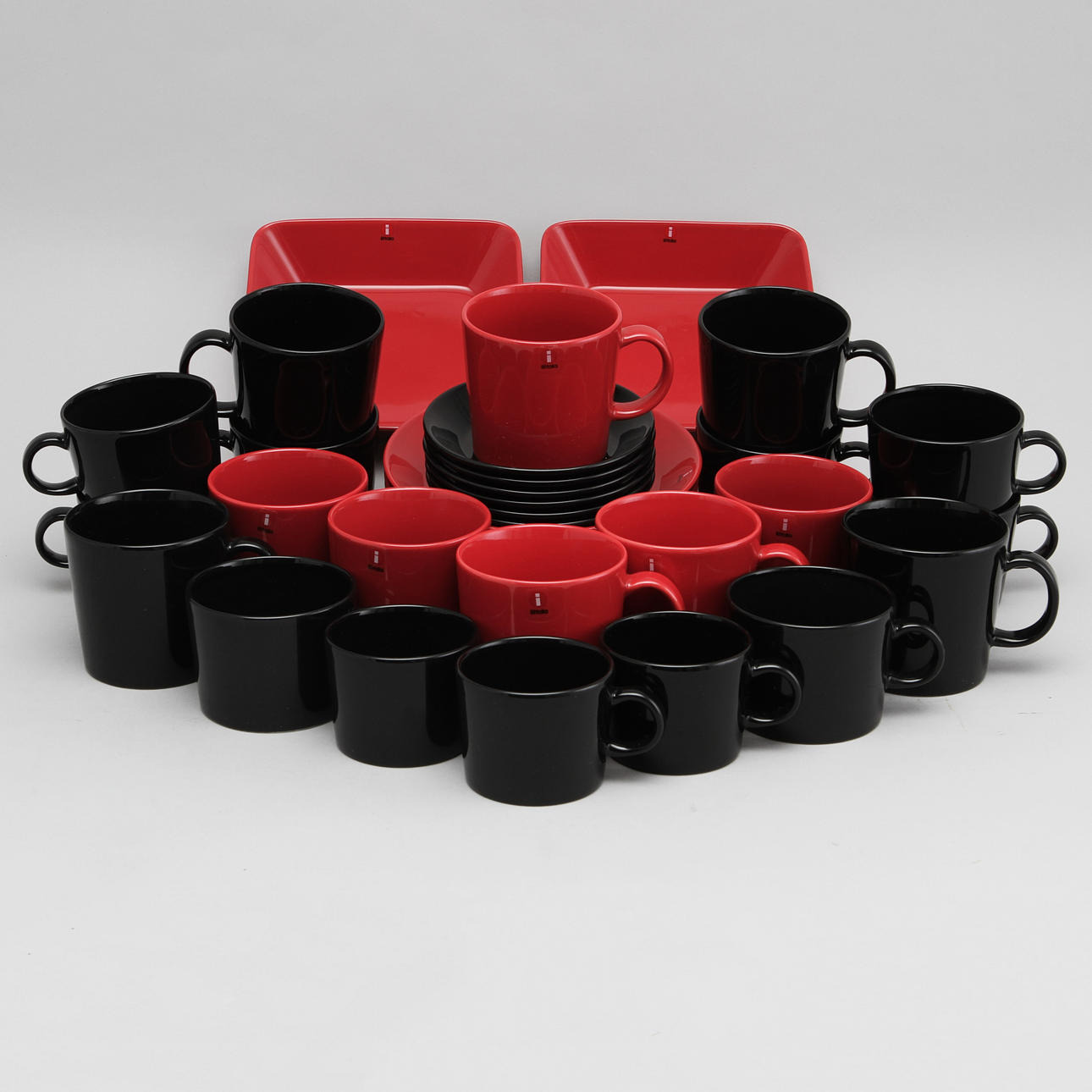 SERVIS, 33 delar, "Teema", Kaj, Franck, Ittala.