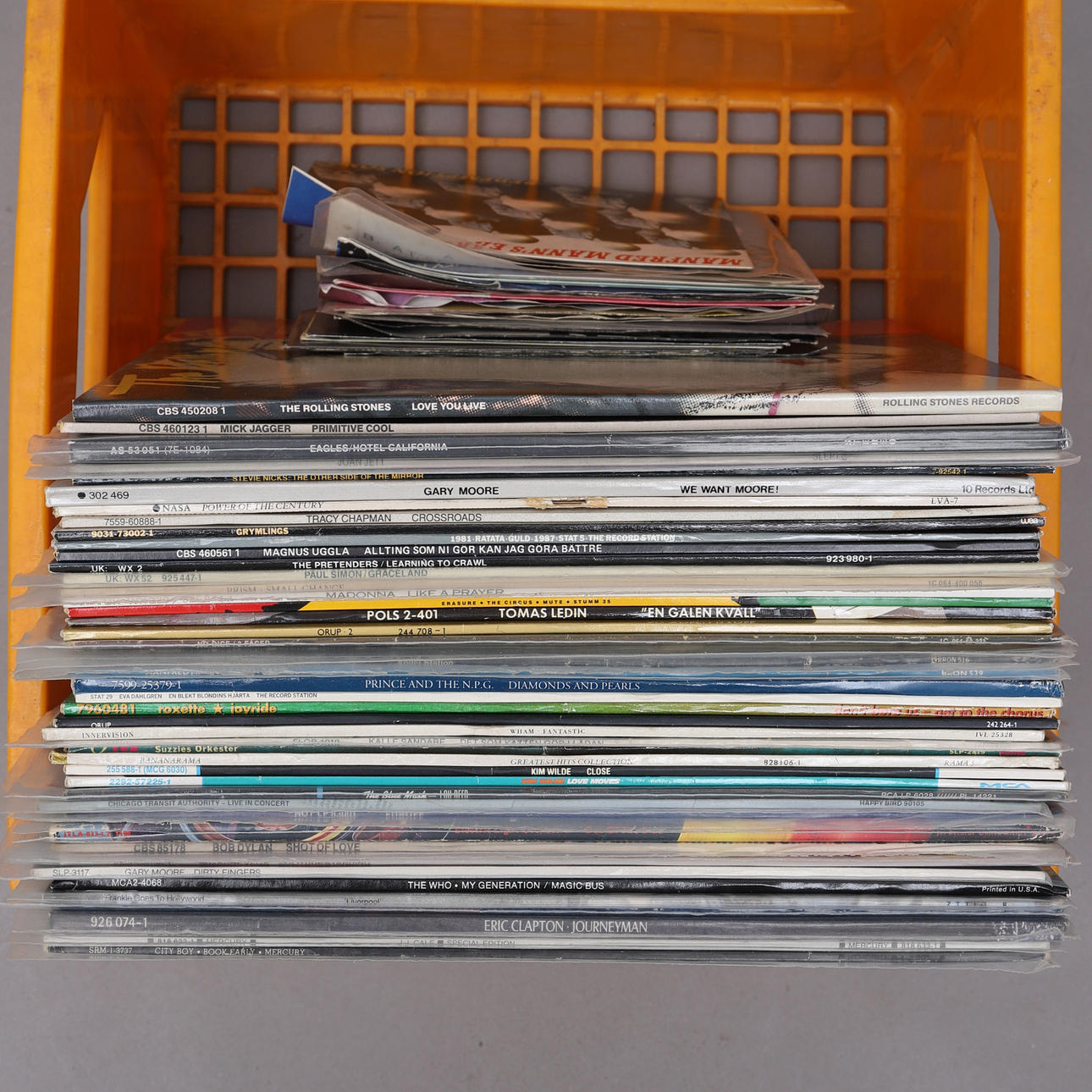 VINYL RECORDS, 64, LP & EP, gemischte Künstler.