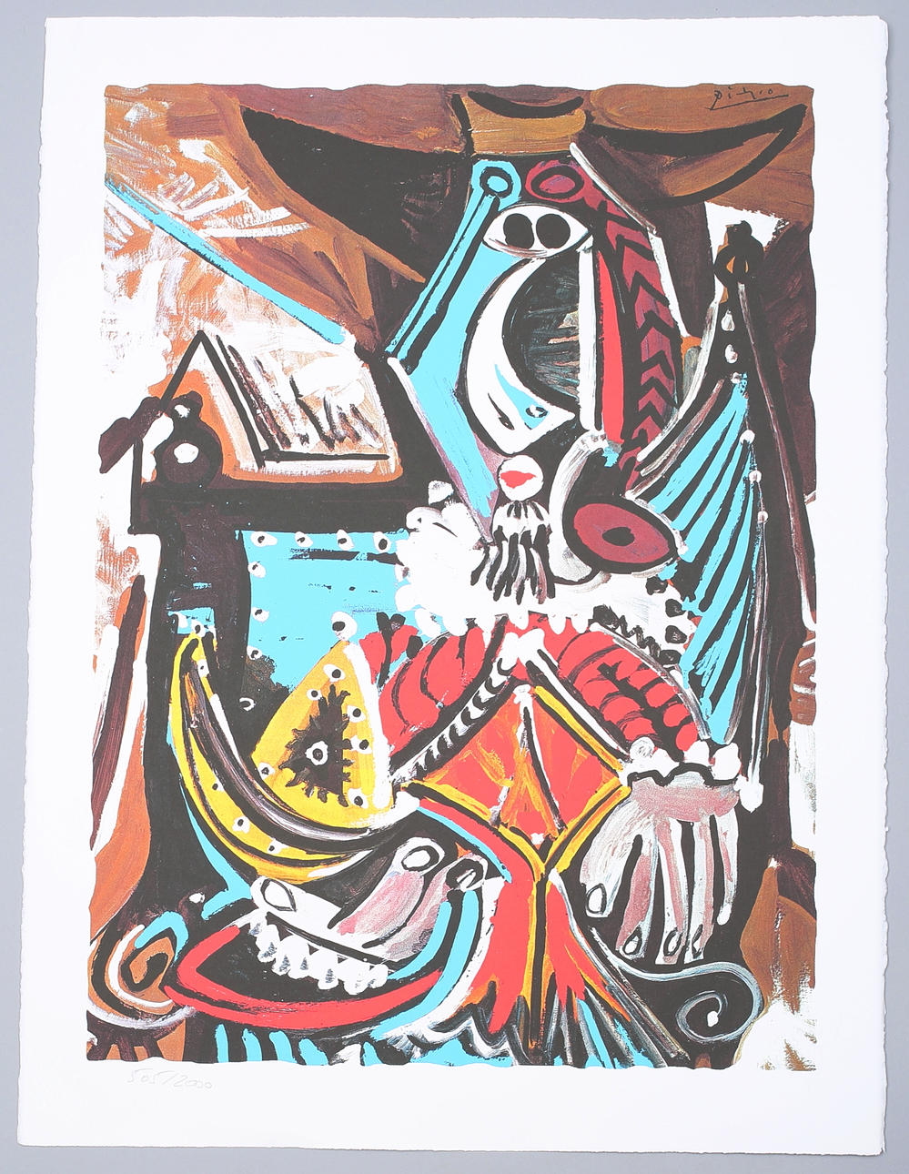 PABLO PICASSO (1881-1973). Mannen med guldhjälmen.