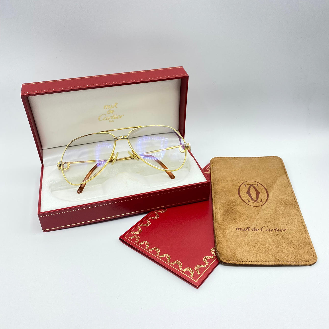 GAFAS CARTIER SANTOS.