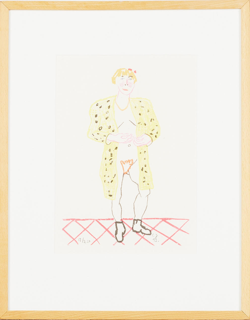 CLAES JURANDER (FÖDD 1948). (2) Model, lithographs, signed and dated -92, 19/250.