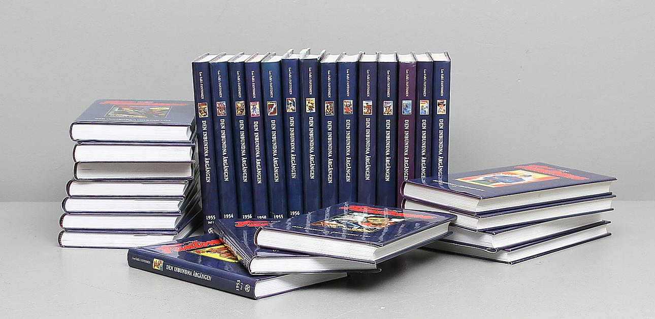 FANTOMEN, 28 band, Den inbundna årgången, Egmont Kärnan AB.